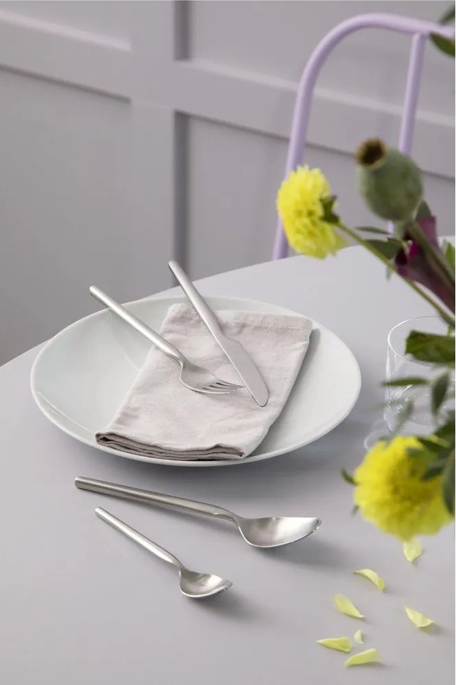 Ezüstszínű rozsdamentes acél evőeszköz készlet 16 db-os Dorotea – Gense