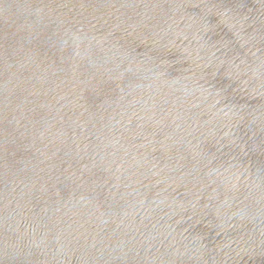 Bézs velúr fekhely kutyáknak 61x38 cm Flakes – Love Story