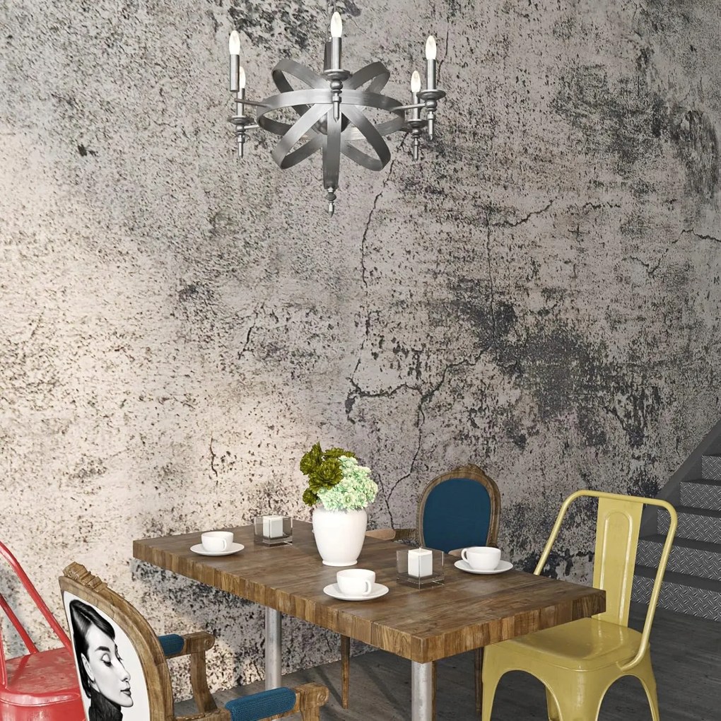 Bútorfólia Furnér Beton Szürke Loft 40cm x 6m Szürke-Barna