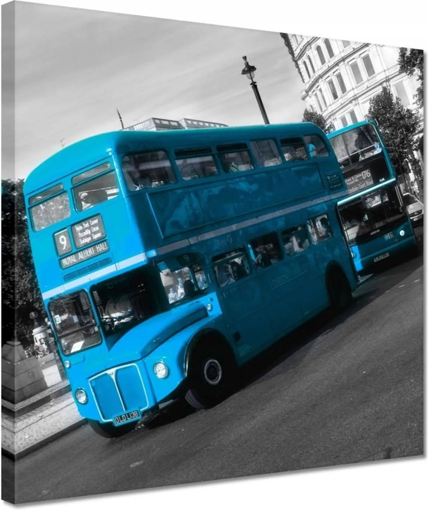 Vászonkép 30x30 London busz