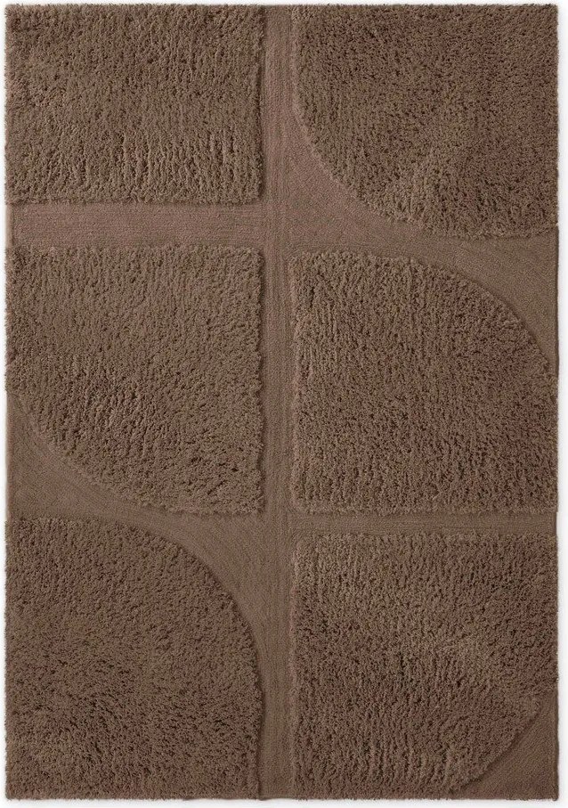 Barna kézi szövésű szőnyeg 200x300 cm Lambeth Jasper – Ted Baker