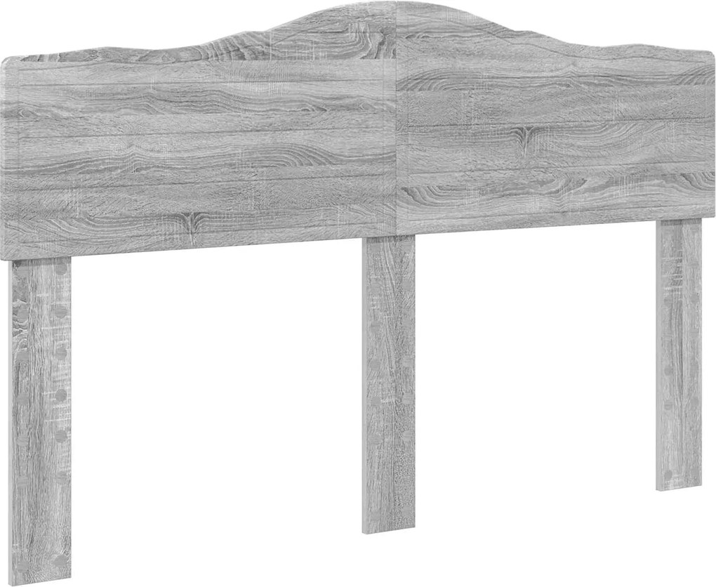 vidaXL Fejtámla Szürke Sonoma 140 cm Faanyag