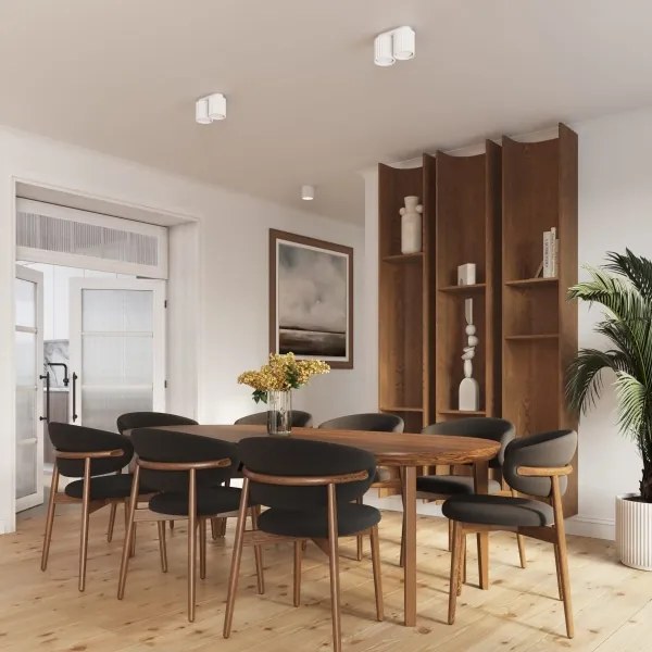 Sollux SL.1780 - AURA spotlámpa 2xGU10/10W/230V fehér