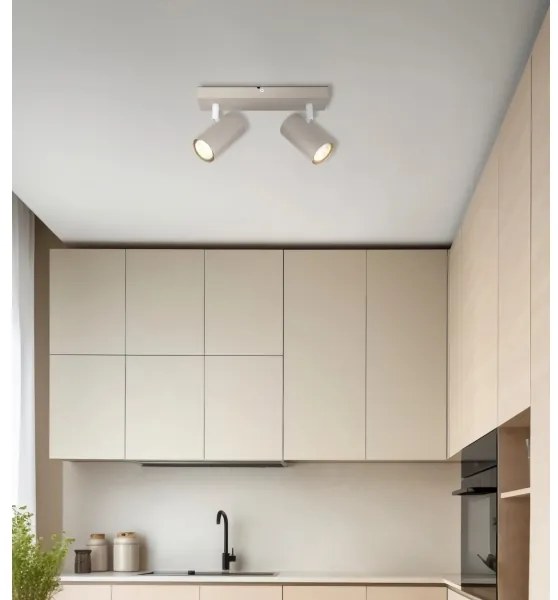 Globo 57911-2SA - ROBBY spotlámpa 2xGU10/35W/230V