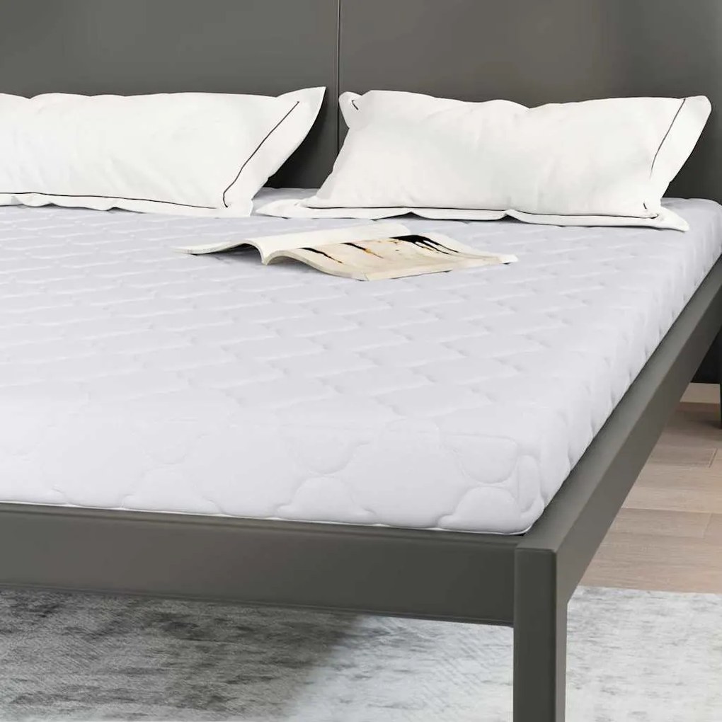 Matrac Kókuszréteggel Fehér 190 x 140 cm PU hab