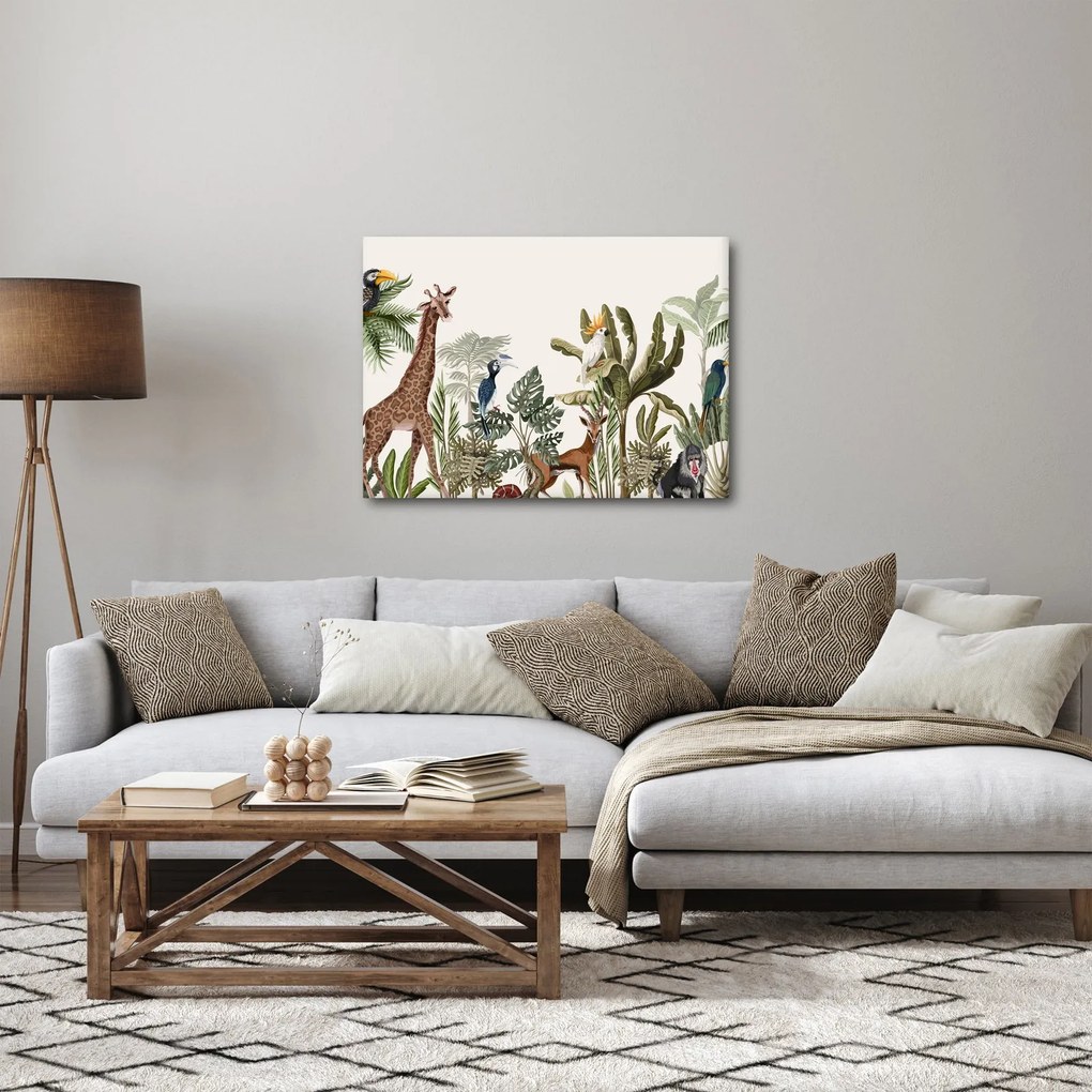 Kép - Afrika lakói (70x50 cm)
