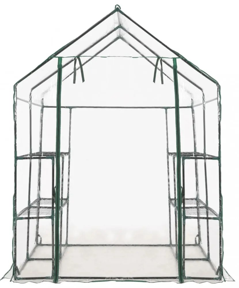 melegház 8 polccal 143 x 143 x 195 cm