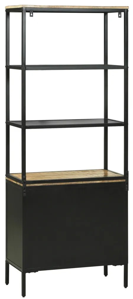 Hálószekrény 70x35x180 cm Szilárd Durva Fa Mangó