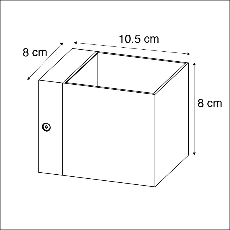 Modern fali lámpa fehér - Transfer
