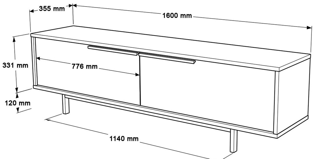 Nappali fal Onnie 19 (fehér) . 1102410