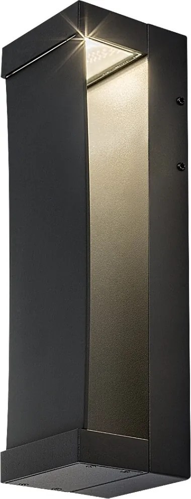 RÁBALUX 77067 BRADU Modern Kültéri Fali Lámpa Antracit IP44