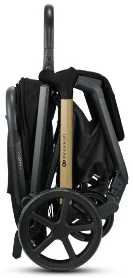 KINDERKRAFT - Babakocsi LOOM fekete