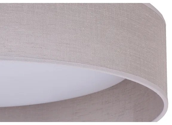 Duolla - LED Mennyezeti lámpa ROLLER LED/24W/230V átm. 45 cm világos szürke