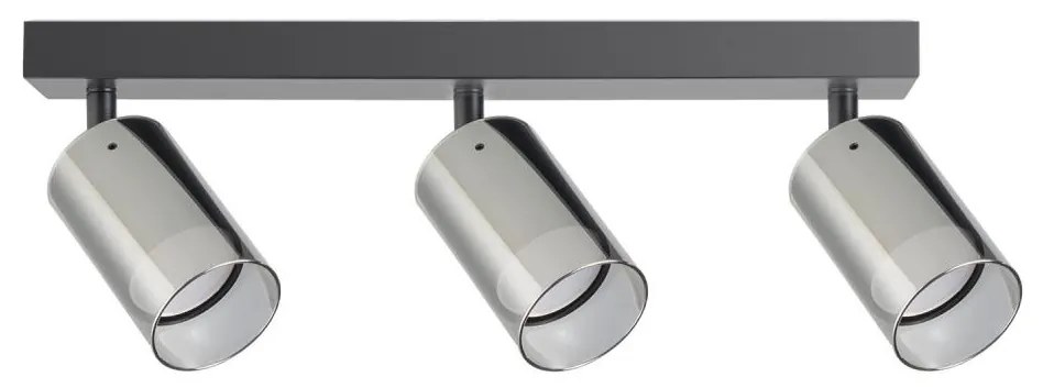 Zuma Line 2211BD-3-BK - Spotlámpa REN 3xGU10/50W/230V fekete/szürke