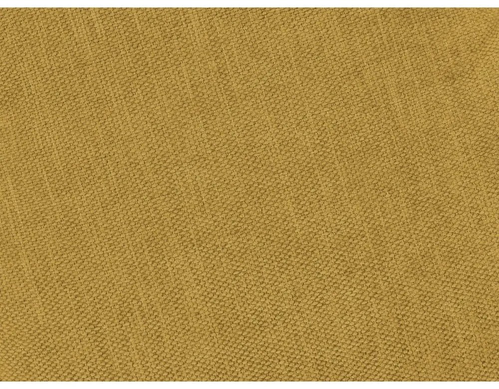 Mustársárga kinyitható-tárolóhelyes kanapé 251 cm Fuji – Bobochic Paris