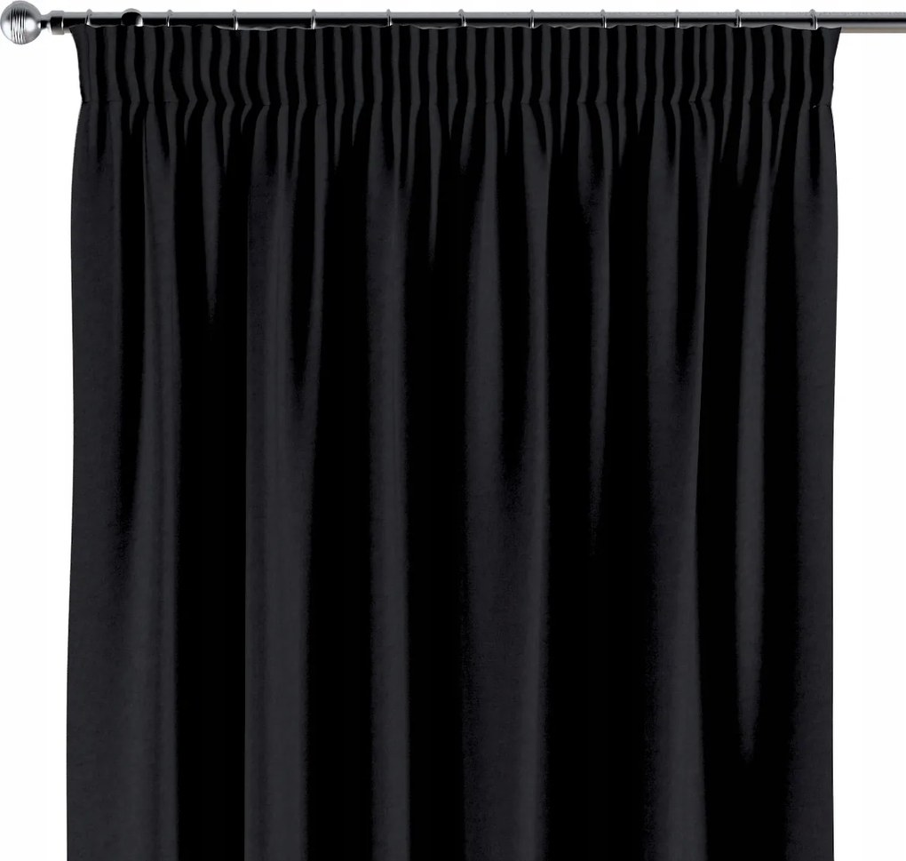 Függöny ráncoló szalaggal 1 db 130x245cm szürke