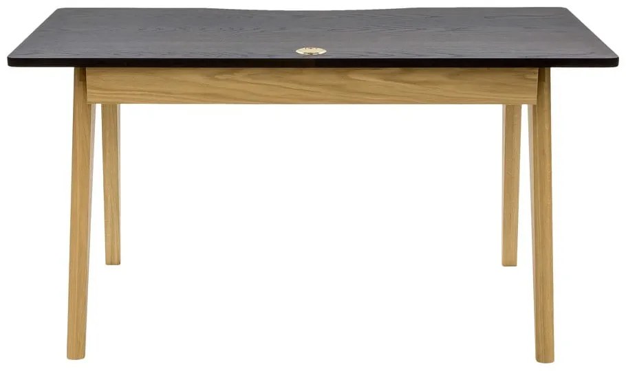 Íróasztal tölgyfa dekorral 70x140 cm Nice – Woodman