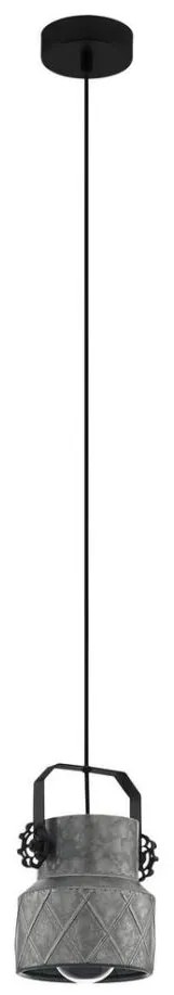 Eglo 39854 - HILCOTT kábeles függeszték 1xE27/40W/230V