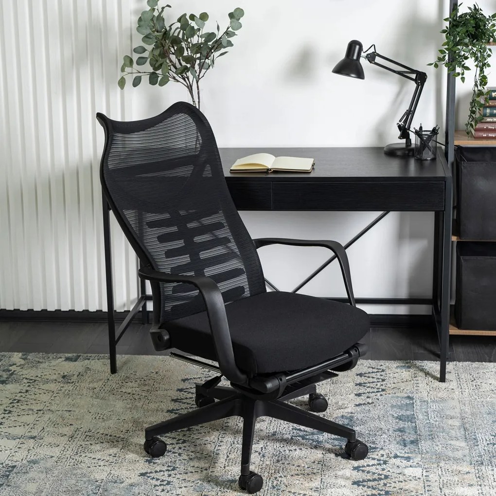 Irodai Forgószék Fekete Színben. Multiblock Mechanika. ACTON