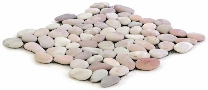 DIVERO Mozaik Garth folyami kavicsok csempe 1 m2