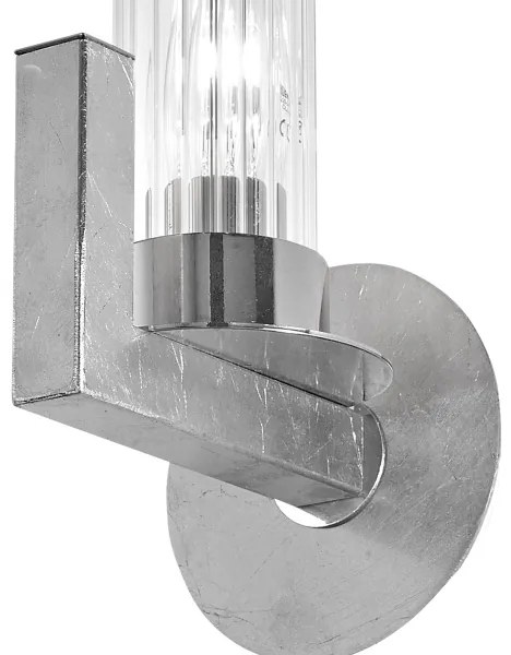 Kolarz 6009.60150 - Fali lámpa RAGGIO 1xE14/25W/230V ezüst