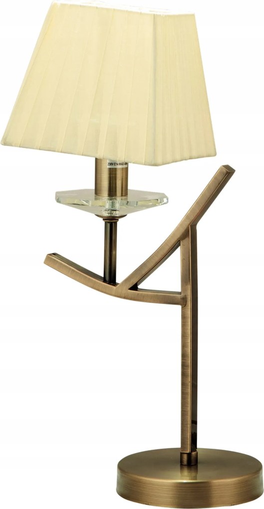 Asztali lámpa Candellux Valencia sárga 40 W