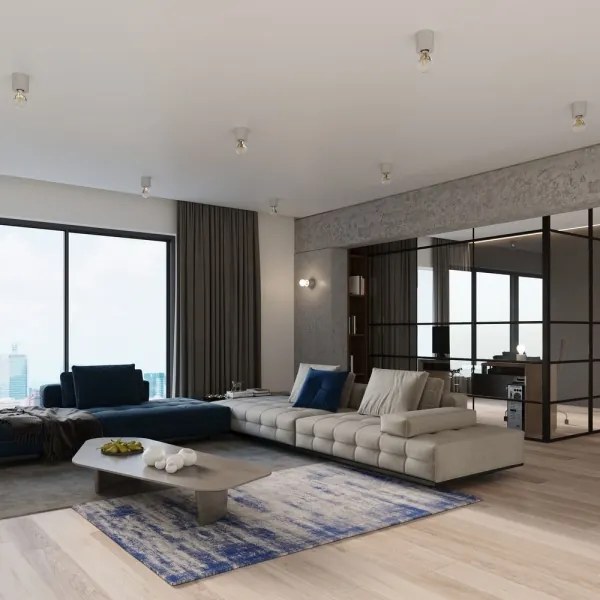 Mennyezeti lámpa SALGADO 1xE27/60W/230V beton