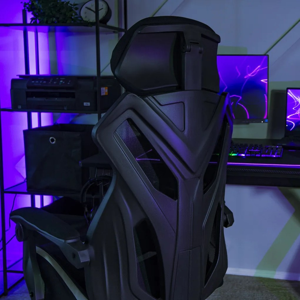 Irodai Forgószék Fekete/Fehér Színben. MAXIMO