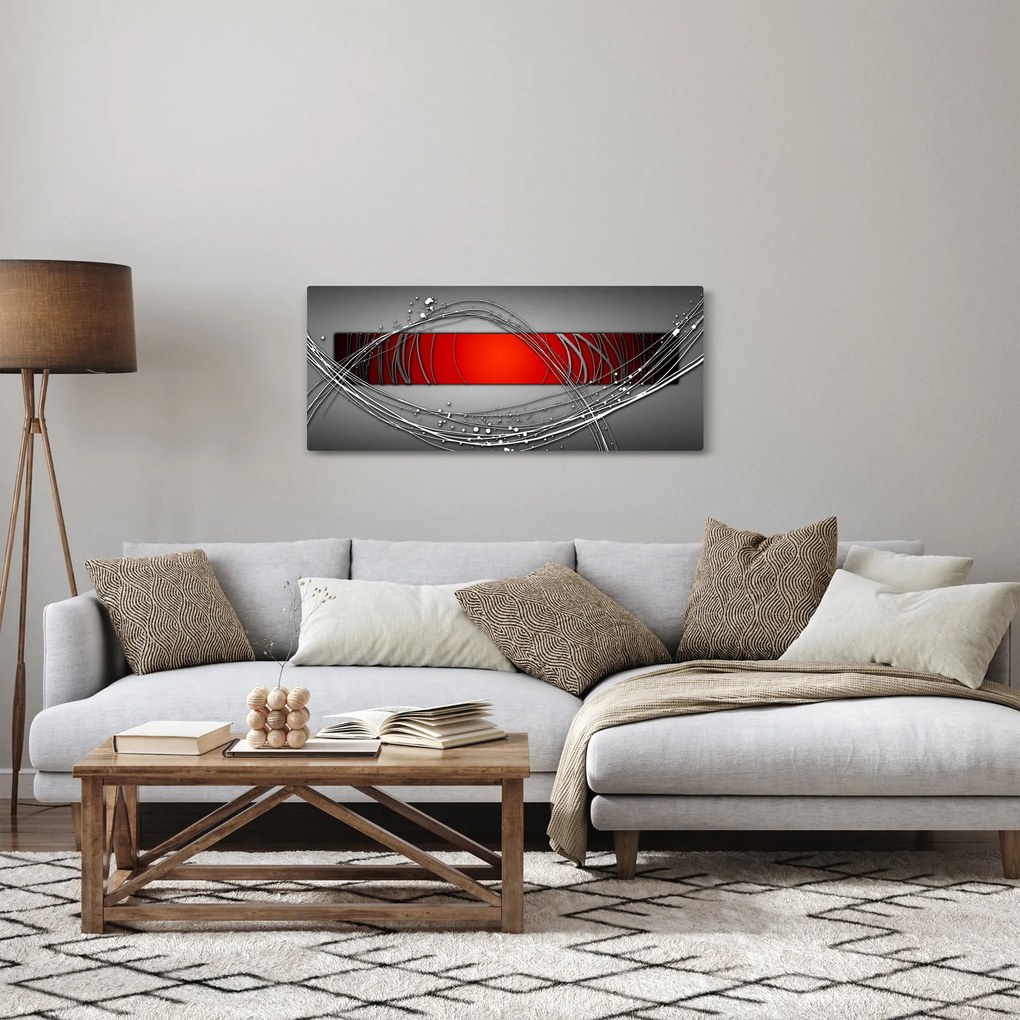 Absztrakt kép (120x50 cm)