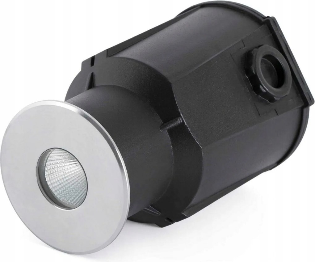 Faro Taro Led süllyesztett talajlámpa, 7 W, IP67, rozsdamentes acél, 3000 K
