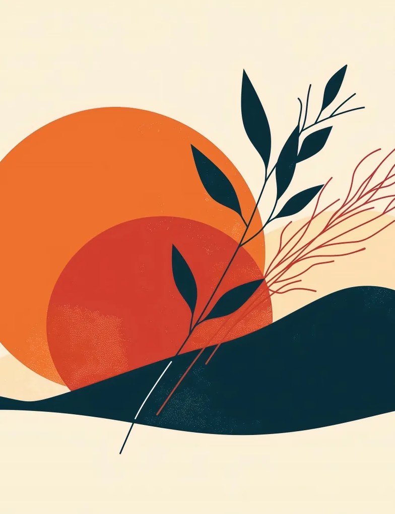 Poszter 50x65cm Alkonyat a csendben