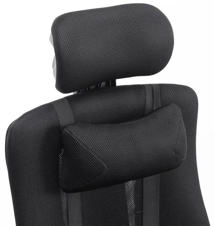 Fellow szövet irodai forgószék, dönthető háttámlával, lábtartóval, állítható fejtámlával