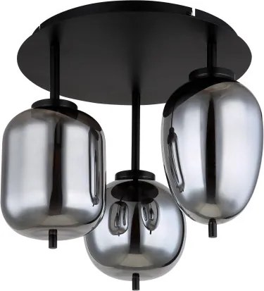 GLOBO 15345-3D BLACKY I Loft Mennyezeti Lámpa IP20