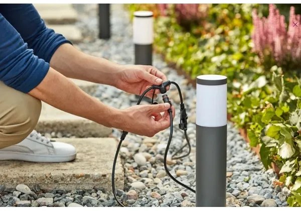 Philips - 3x LED kültéri lámpa UTRECHT GARDENLINK LED/24W/230V 2700K IP44