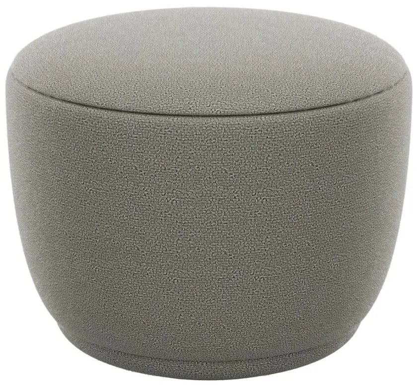 Szürke buklé puff KUON – Blomus