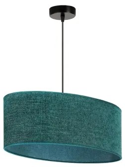 Duolla - Csillár zsinóron OVAL 1xE27/15W/230V zöld