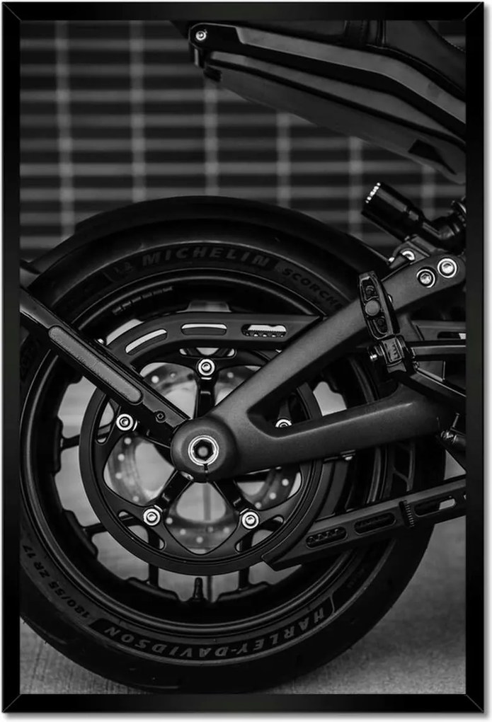 Poszterek keretben 40x60 Harley Davidson Motorkerékpár