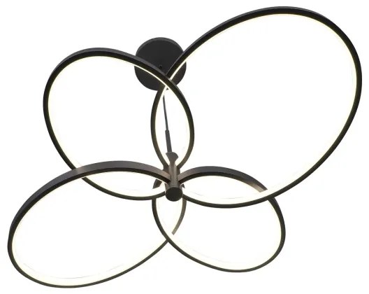 LED függeszték kábelen RIBBON LED/37W/230V 4000K fekete