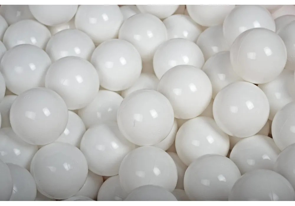 Szürkéskék bársony labdamedence ø 90x30 cm Montessori – Meowbaby