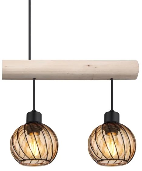 Globo 15534-4H - Csillár zsinóron PAULO 4xE27/15W/230V