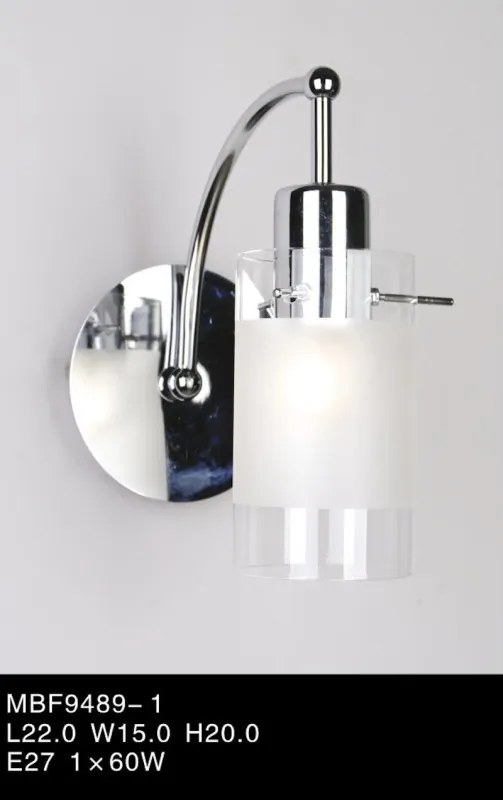 Italux BLEND MBF9489/1 Fali lámpa 1x60W/E27