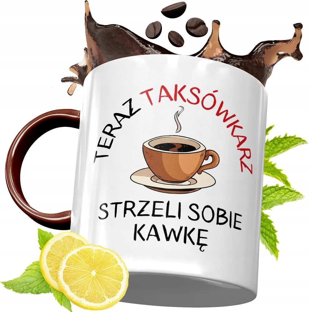 Bordó Bögre Taxisofőrnek Születésnapra Ajándék fényképes nyomattal