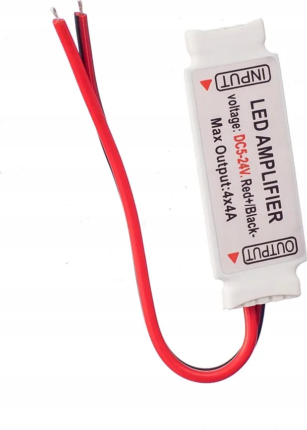 Led Rgbw jel erősítő 4x4A 5-tűs Mini 144W