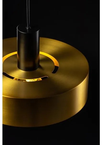 Lámpa Mennyezeti lámpatest SELVIA II, 5679, max. 250V, 50/60Hz, 1*E27, max.40 W,  IP20, átmérő 30 cm, arany/fekete