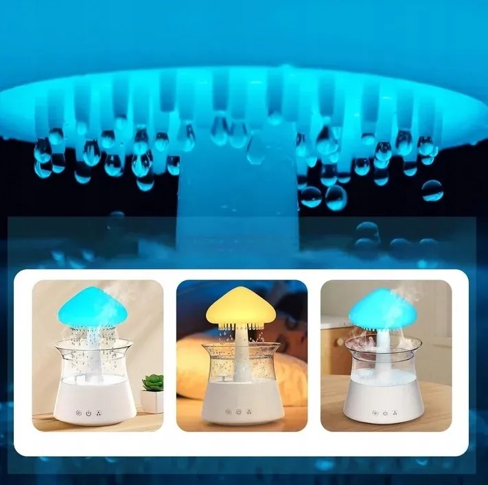 Relaxáló aroma diffúzor és párásító - CH08