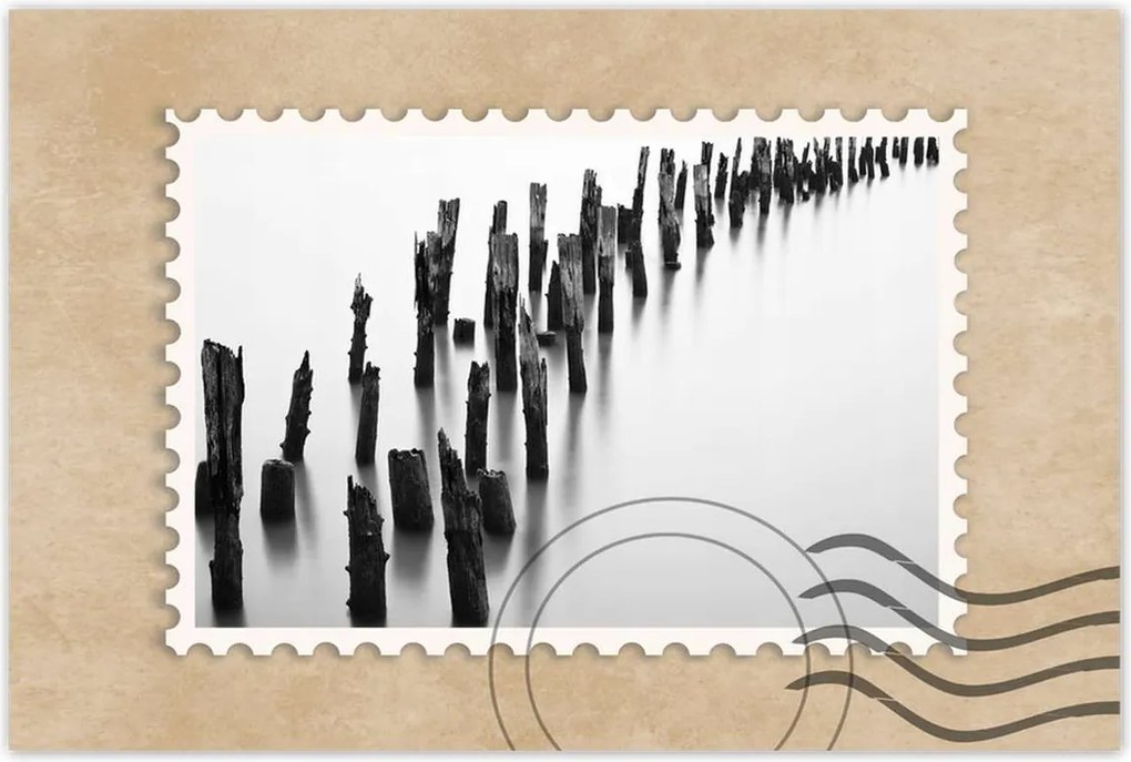 Poszterek 90x60 Hullámzó tenger Tájkép