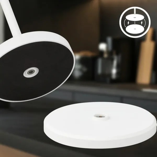 Briloner 7521016 - SIGO LED dimmelhető asztali lámpa 2,5W/5V IP44 2600 mAh fehér