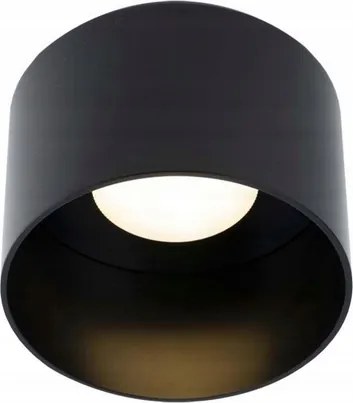 Konan Felületi Lámpatartó, Kerek, Fekete, GX53 1146 Shilo