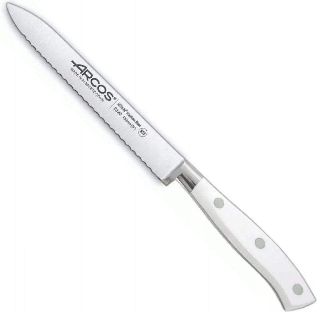 Arcos Paradicsomvágó kés Riviera White 13 cm Nitrum
