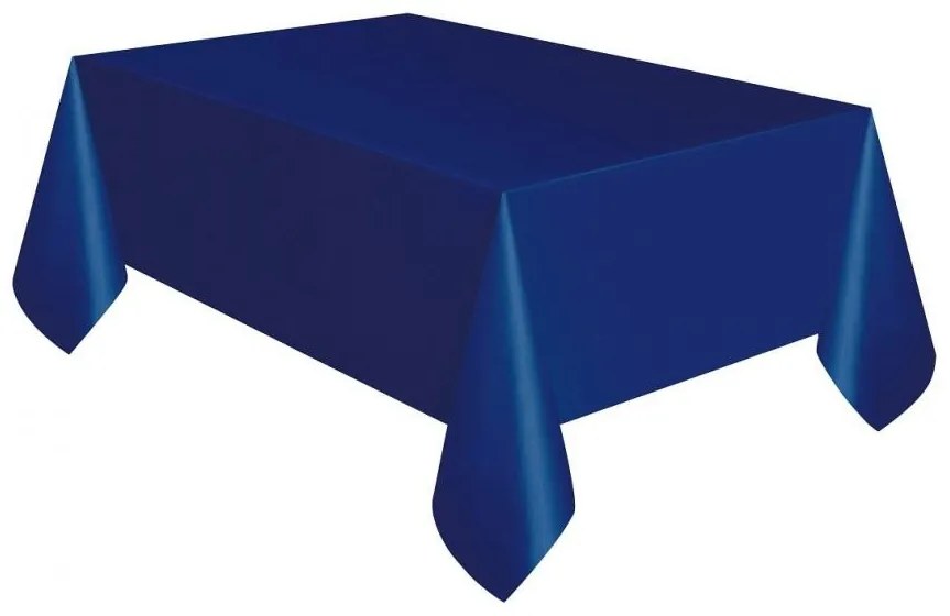 Dark Blue, Kék műanyag asztalterítő 137x274 cm